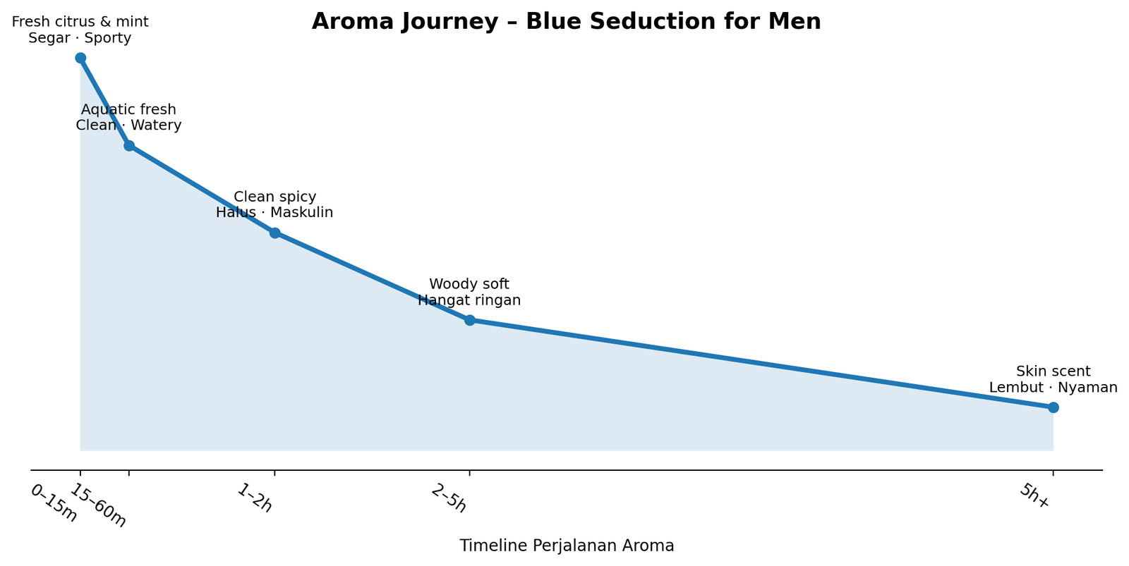 timeline aroma antonio banderas blue seduction for men